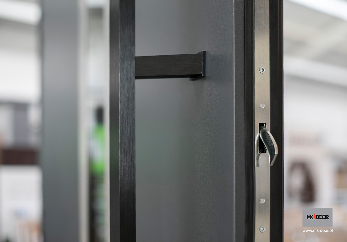 NERO pull-handle for MK-DOOR exterior doors