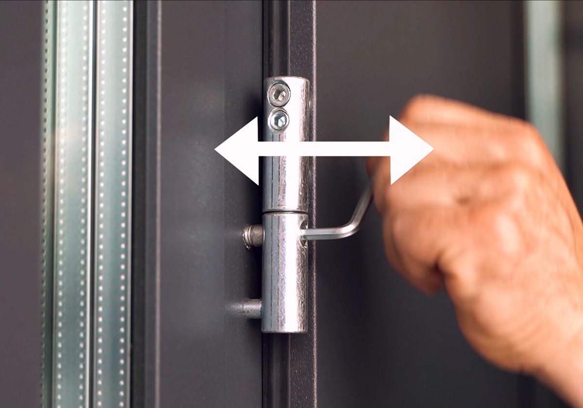 3D hinge adjustment - MK-DOOR